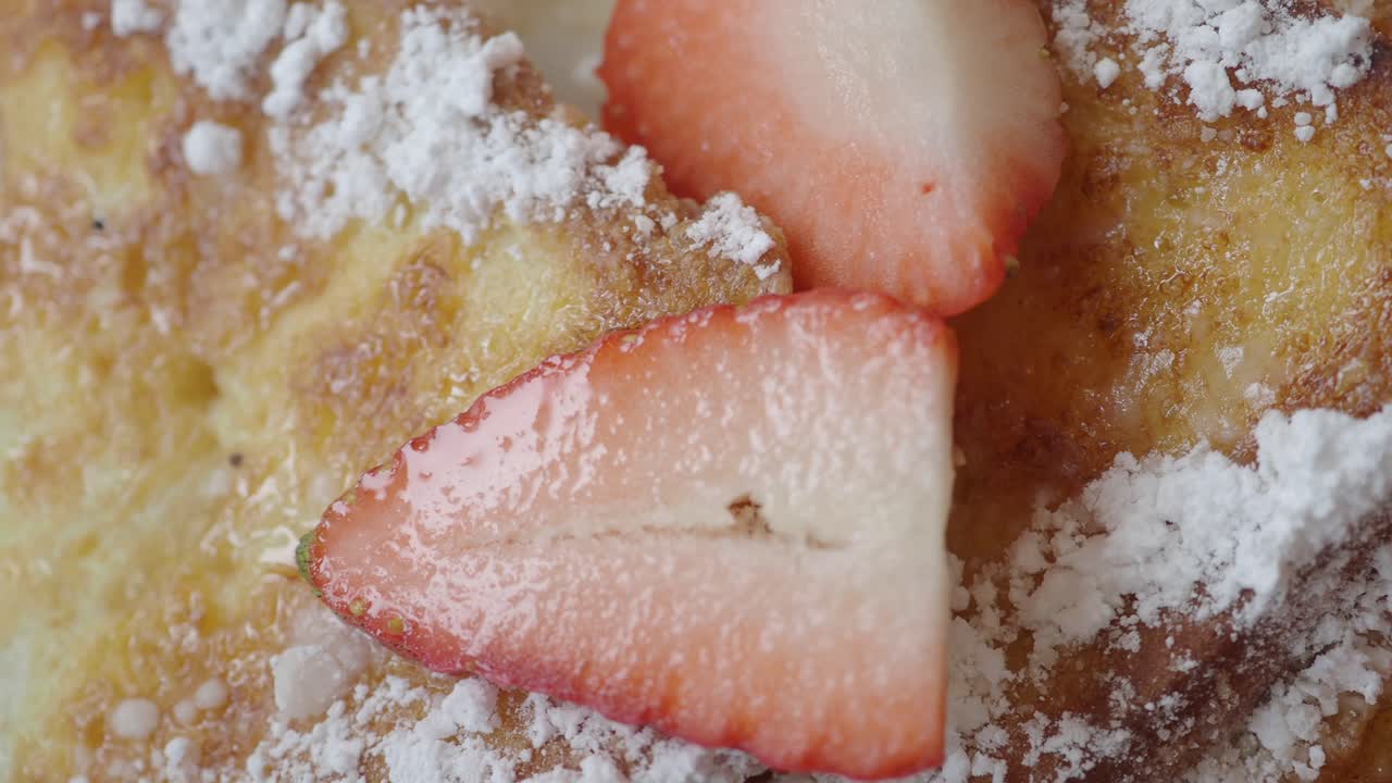 tostadas francesas de fresa