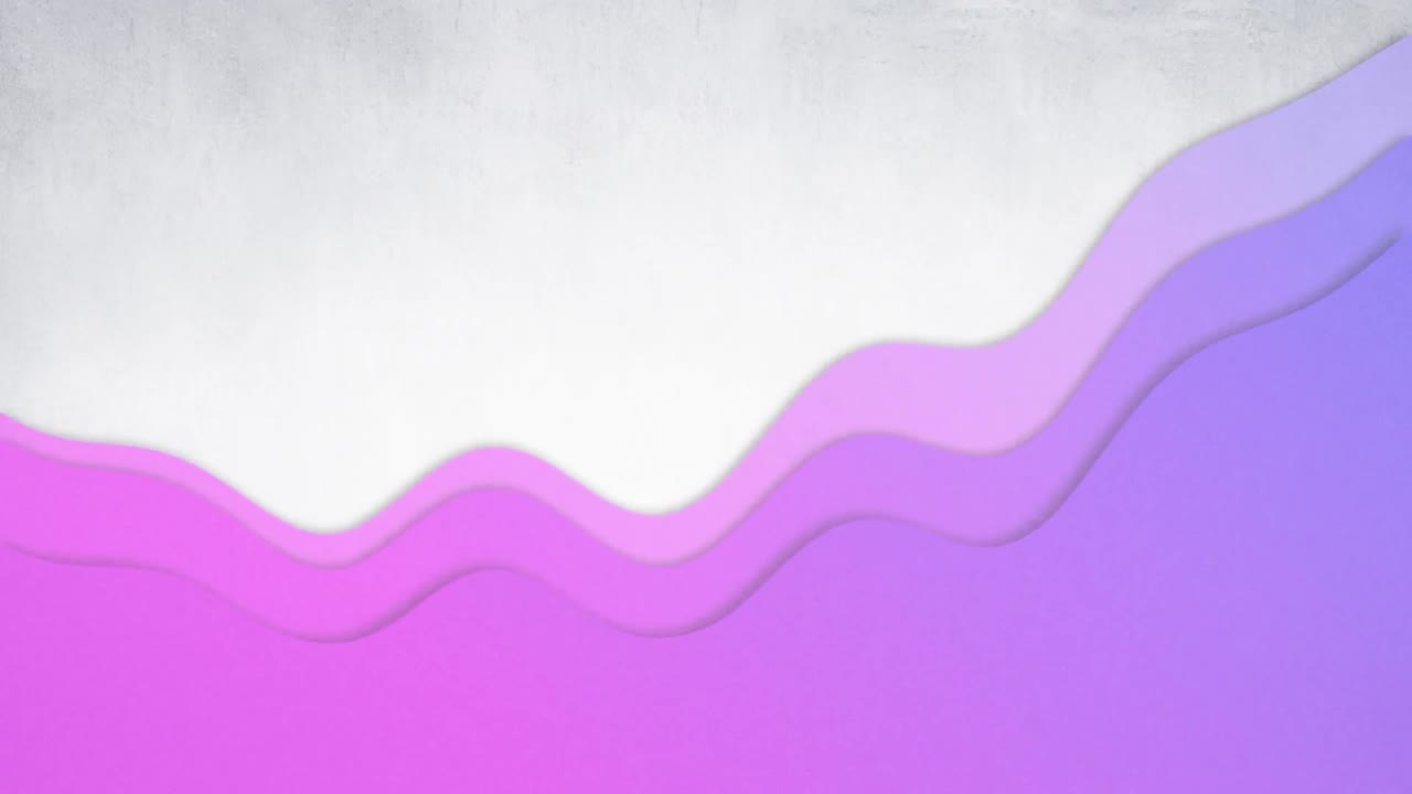 animación de formas púrpuras sobre un fondo blanco