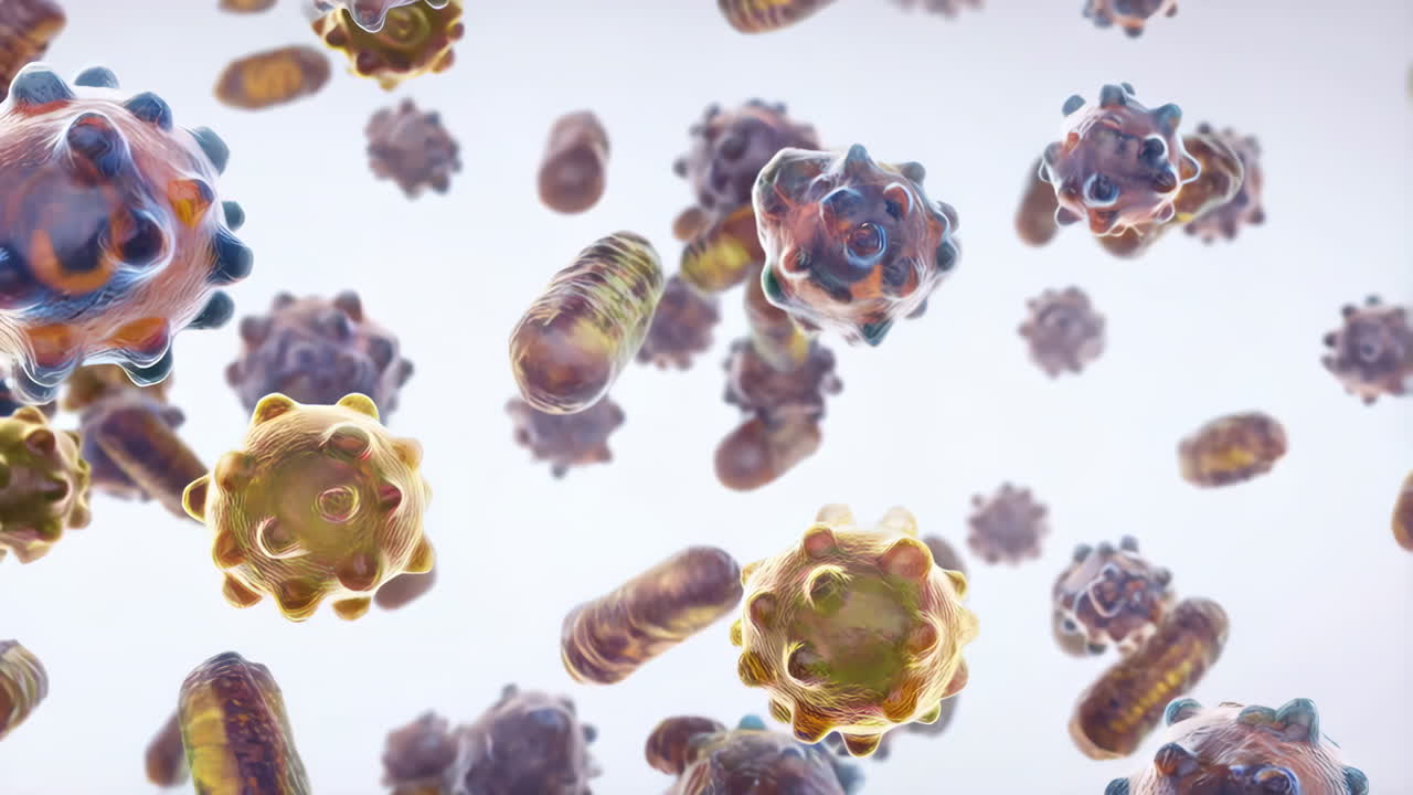 Virus e batteri microscopici