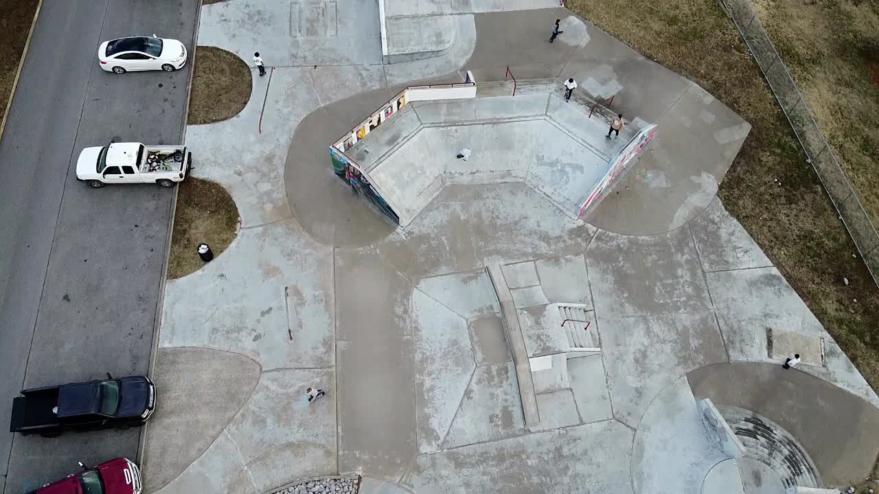 Skatepark at Heritage Park in Clarksville, Tennessee.