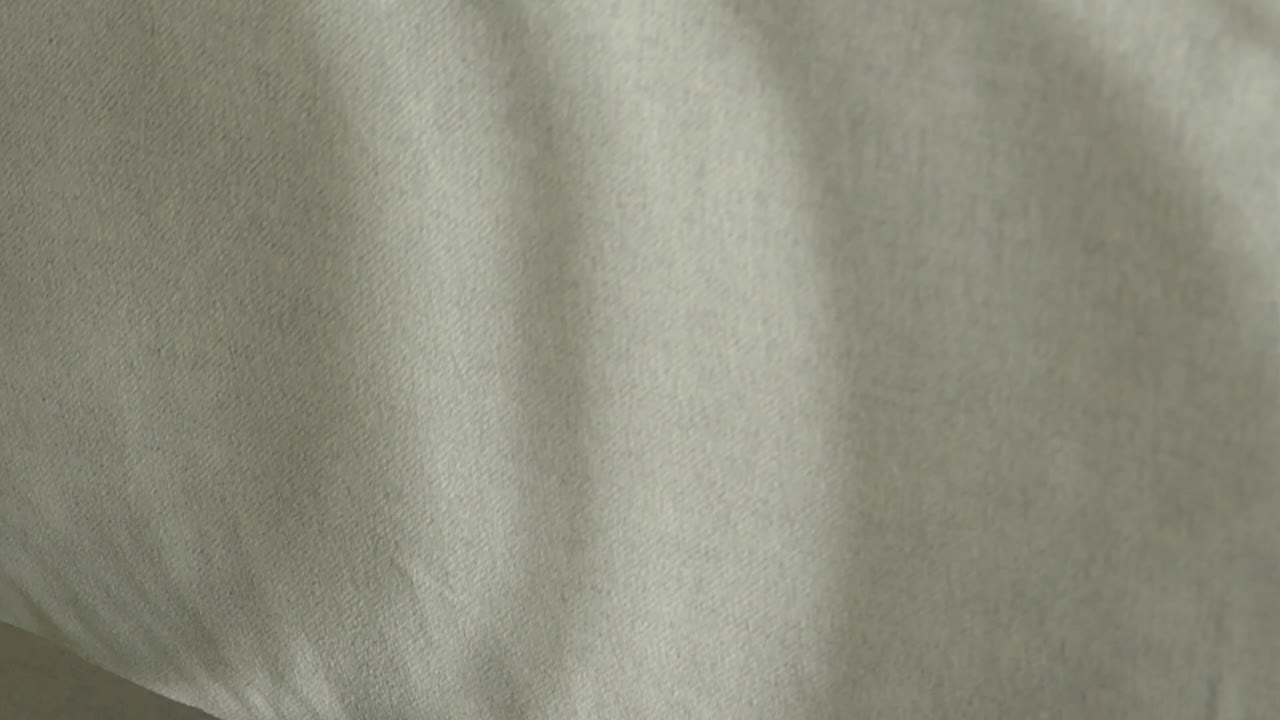 Textured fabric with natural light shadows