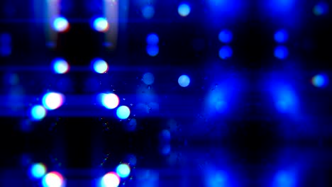 animación de fondo de partículas abstractas de 4k