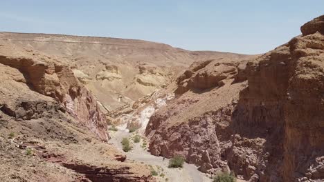 El-Cañón-Rojo,-Cerca-De-La-Frontera-Con-Egipto-Y-Jordania