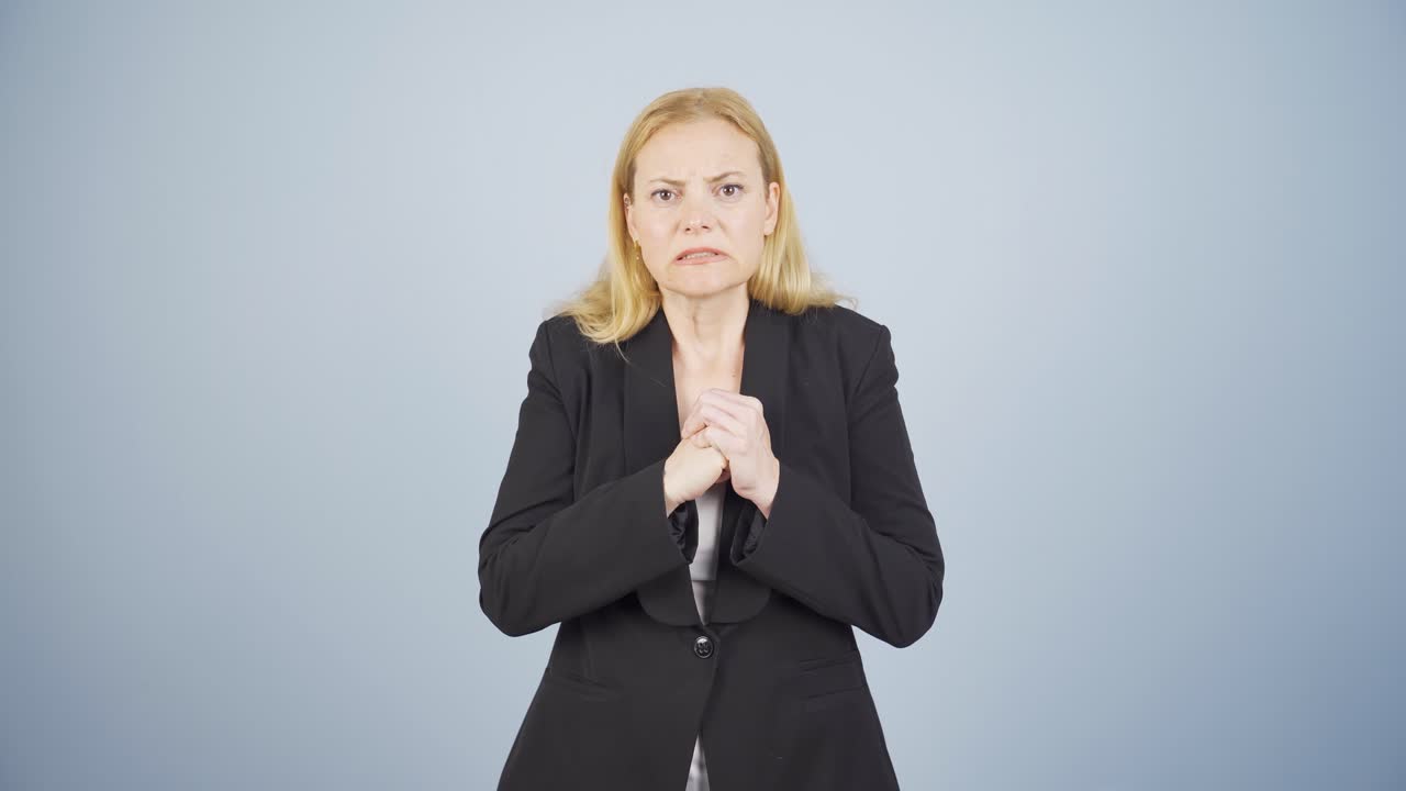 사업 불안에 시달리는 사업가입니다.