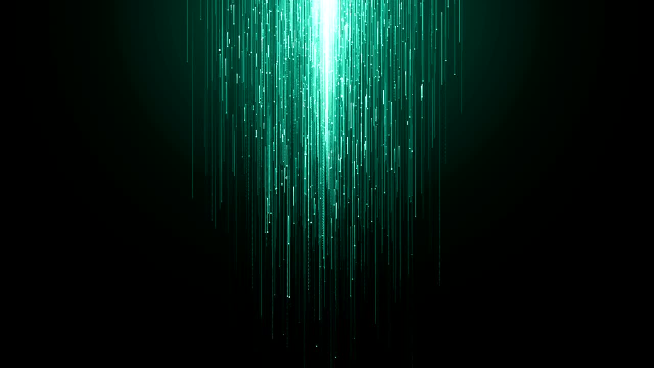 partículas de polvo abstracto luz bokeh títulos de movimiento bucle de fondo cinematográfico