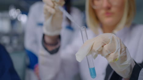 scientists conducting experiments in a laboratory