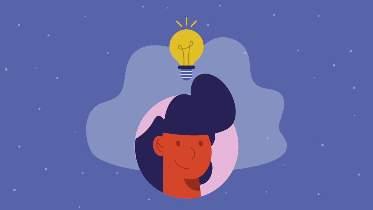 animación de personajes de mujeres jóvenes