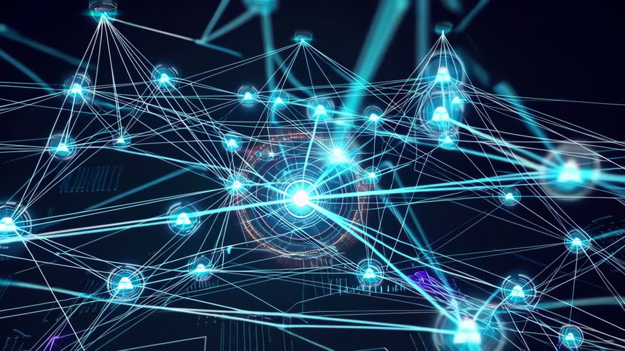 visualización de la red abstracta