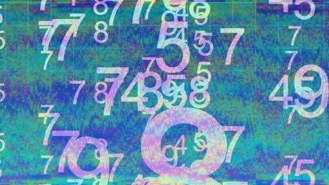 texto económico contra un fondo azul abstracto