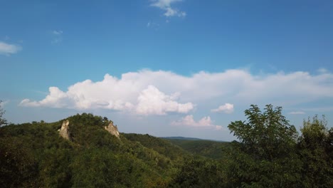 hungary, sirok view from the castle