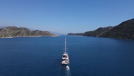 aerial view of bay