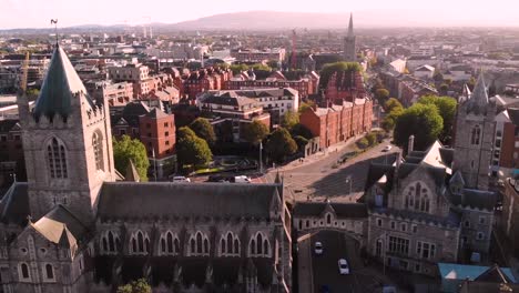 el castillo histórico de dublín en dublín, la capital de irlanda