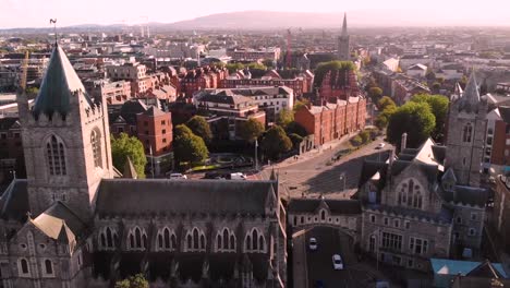 dublinia historic castle in dublin, the capital of ireland