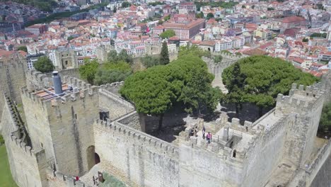incredible view from east side of castle of são jorge