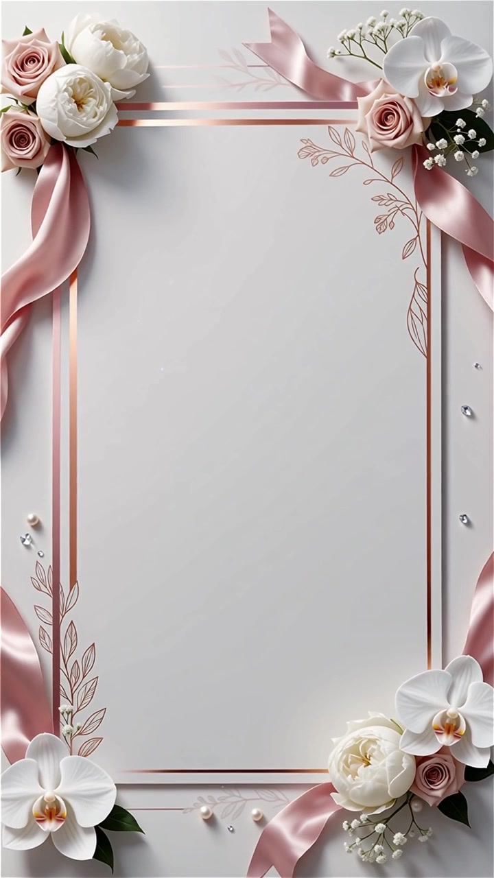 Minimalist Luxury Wedding Invitation Background