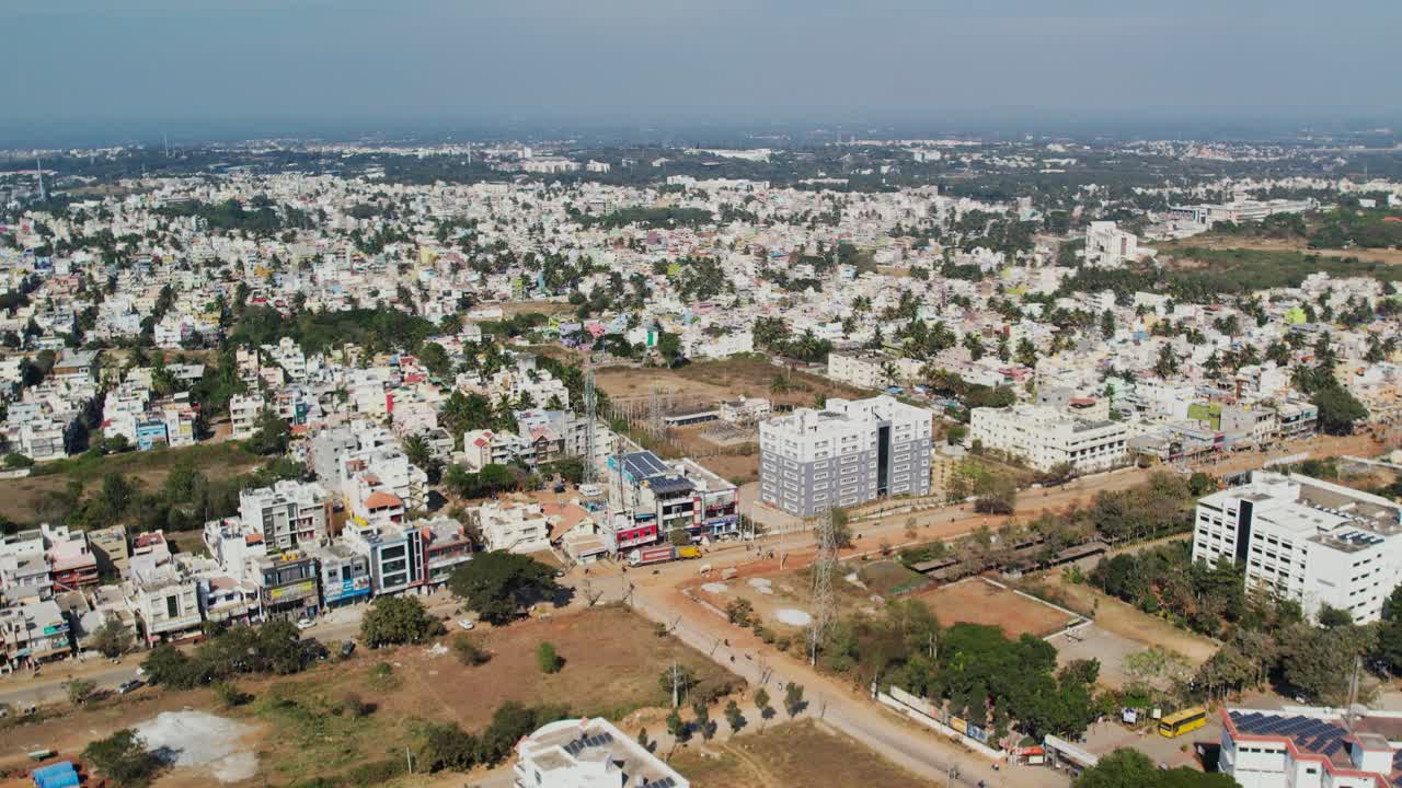 vista aérea del edificio mysore