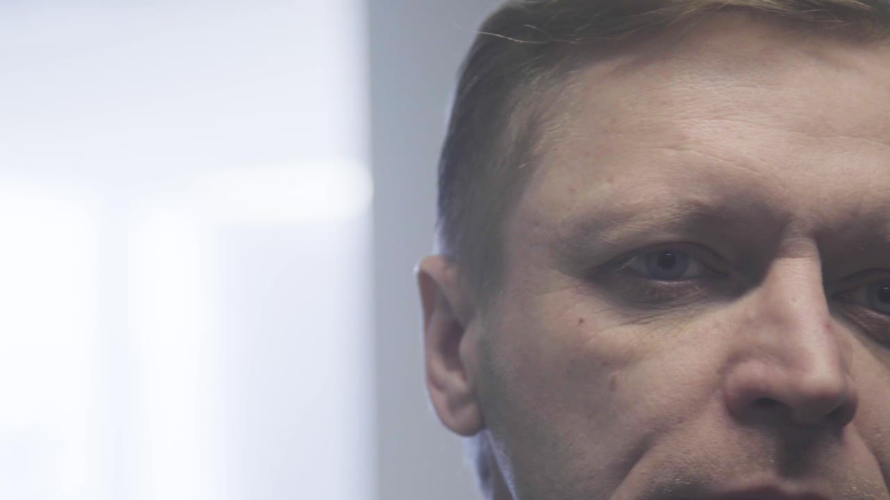 retrato en primer plano de un hombre