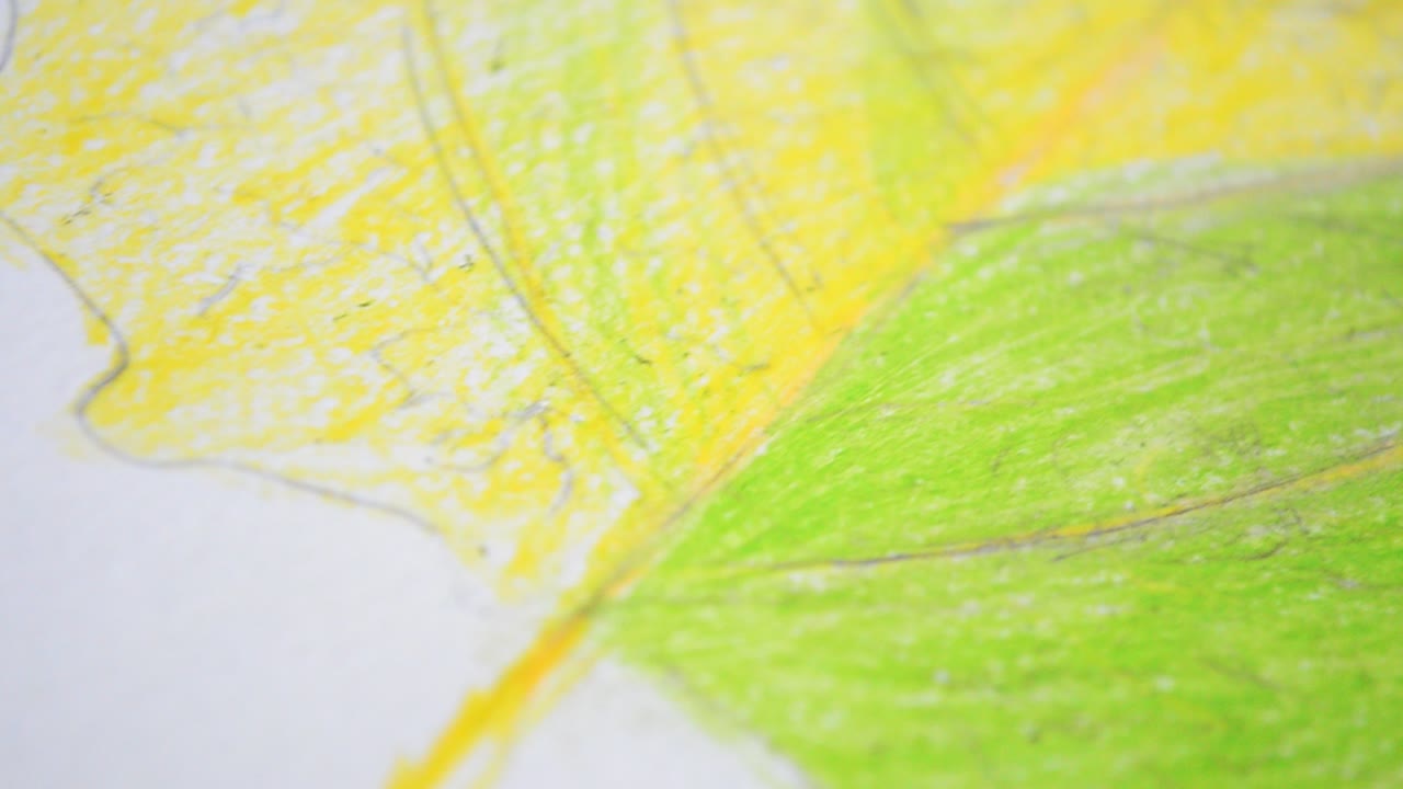 Follaje de otoño. Dibujo de hoja