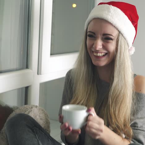 women with cup of tea