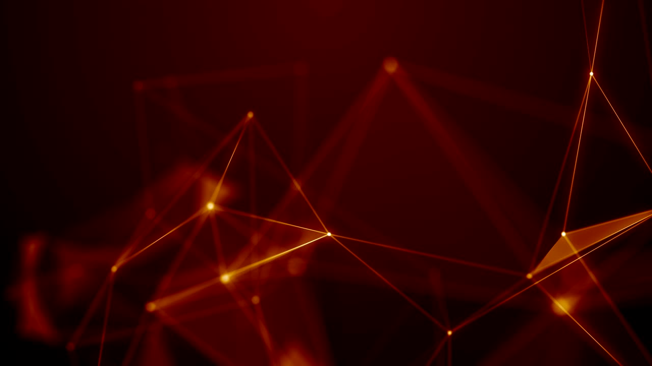 plexus abstracto de red títulos de tecnología ciencia de fondo bucle