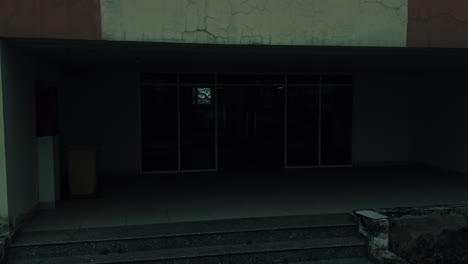 abandoned building exterior