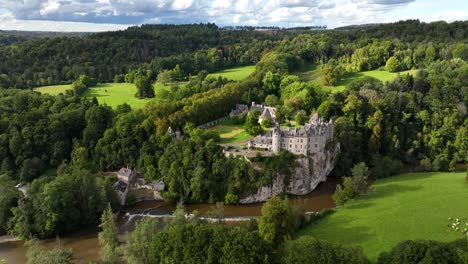 the chateau de walzin, the castle of walzin in belgium