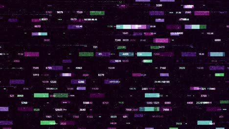 abstract stock market data visualization