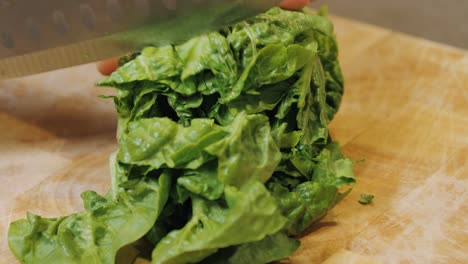 Motion-controlled-shot-of-cutting-salad