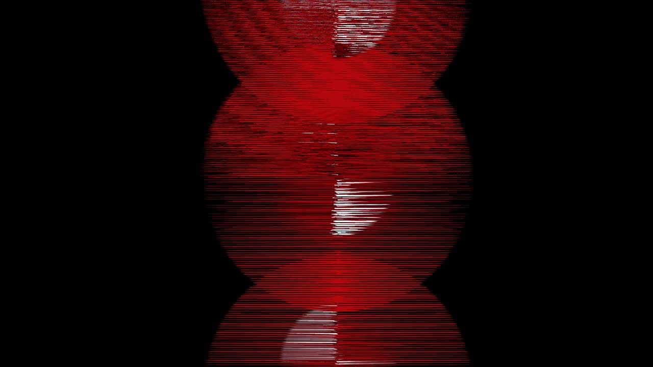 Abstract Background Flicking Circular Pattern