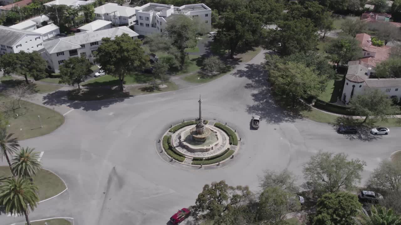 Castillo de San Marcos kalesi ve Matanzas Nehri'nin yüksek irtifa drone perspektifi
