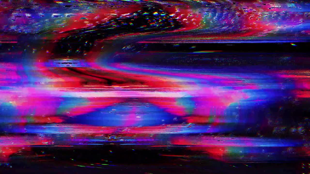 Glitches de Filme Retrô como Efeitos de Fundo