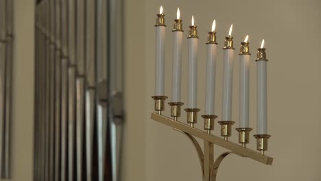 Church-Candle-Closeup---First-Presbyterian-Church---West-Chester,-PA