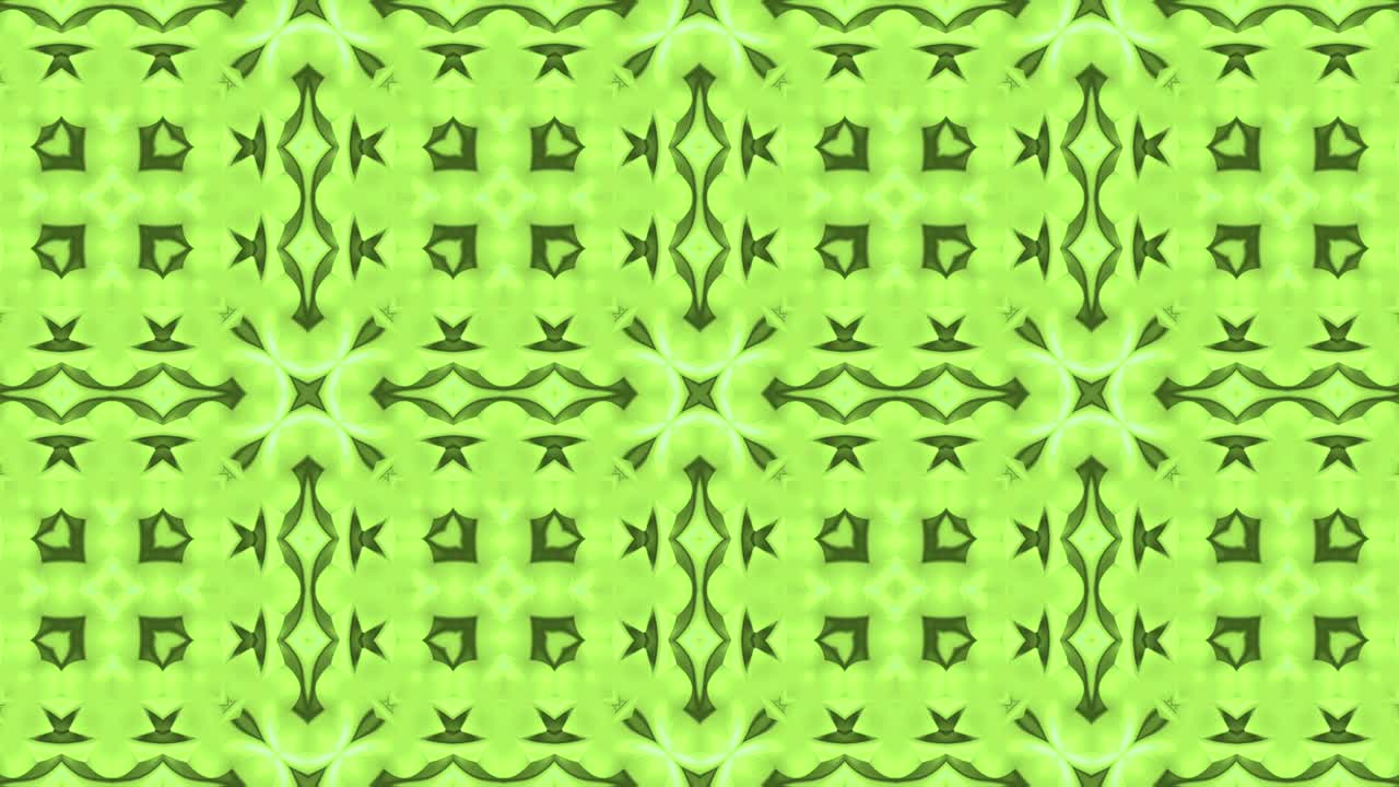 3d en bucle abstracto ornamentado fondo decorativo. hipnótico caleidoscopio de moda.