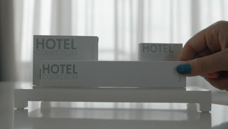 hotel hygiene set of five items