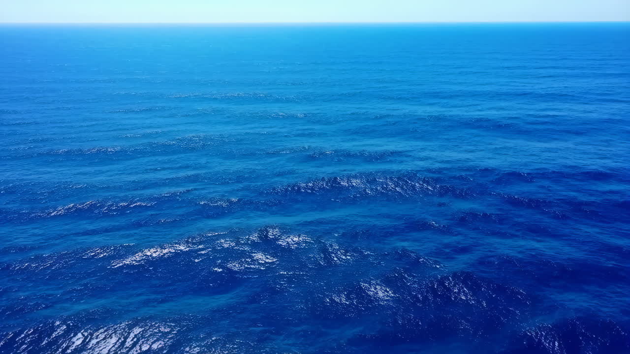 Vast Blue Ocean and Sky