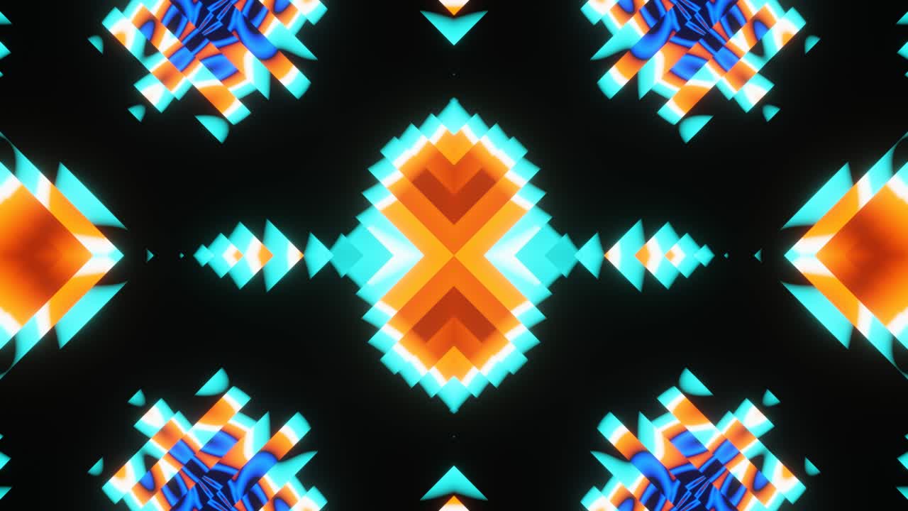 fondo multicolor en bucle abstract de bucle