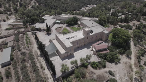 Katholisches-Kloster-Bet-Gemal-In-Der-Nähe-Von-Beit-Shemesh,-Israel-–-Es-Identifizierte-Sich-Mit-Der-Grabstätte-Von-Rabbi-Gamaliel,-Gamaliel-War-Der-Lehrer-Von-St