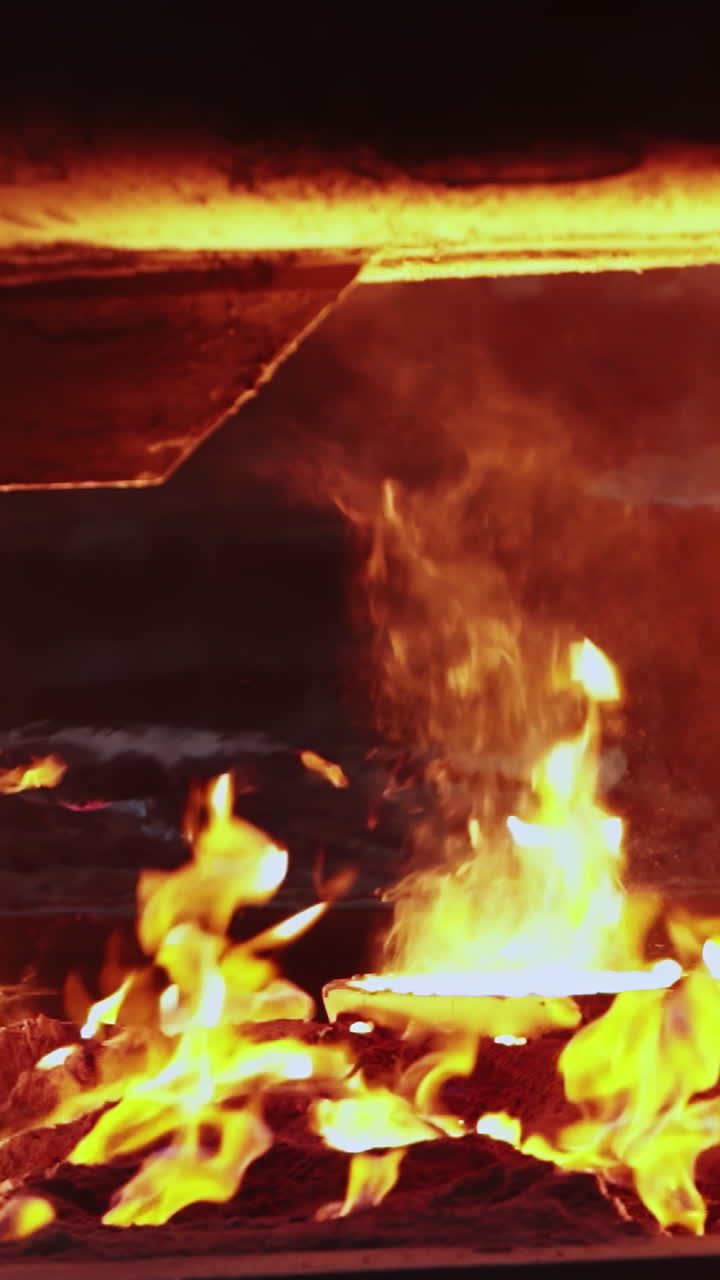 incendio de horno industrial