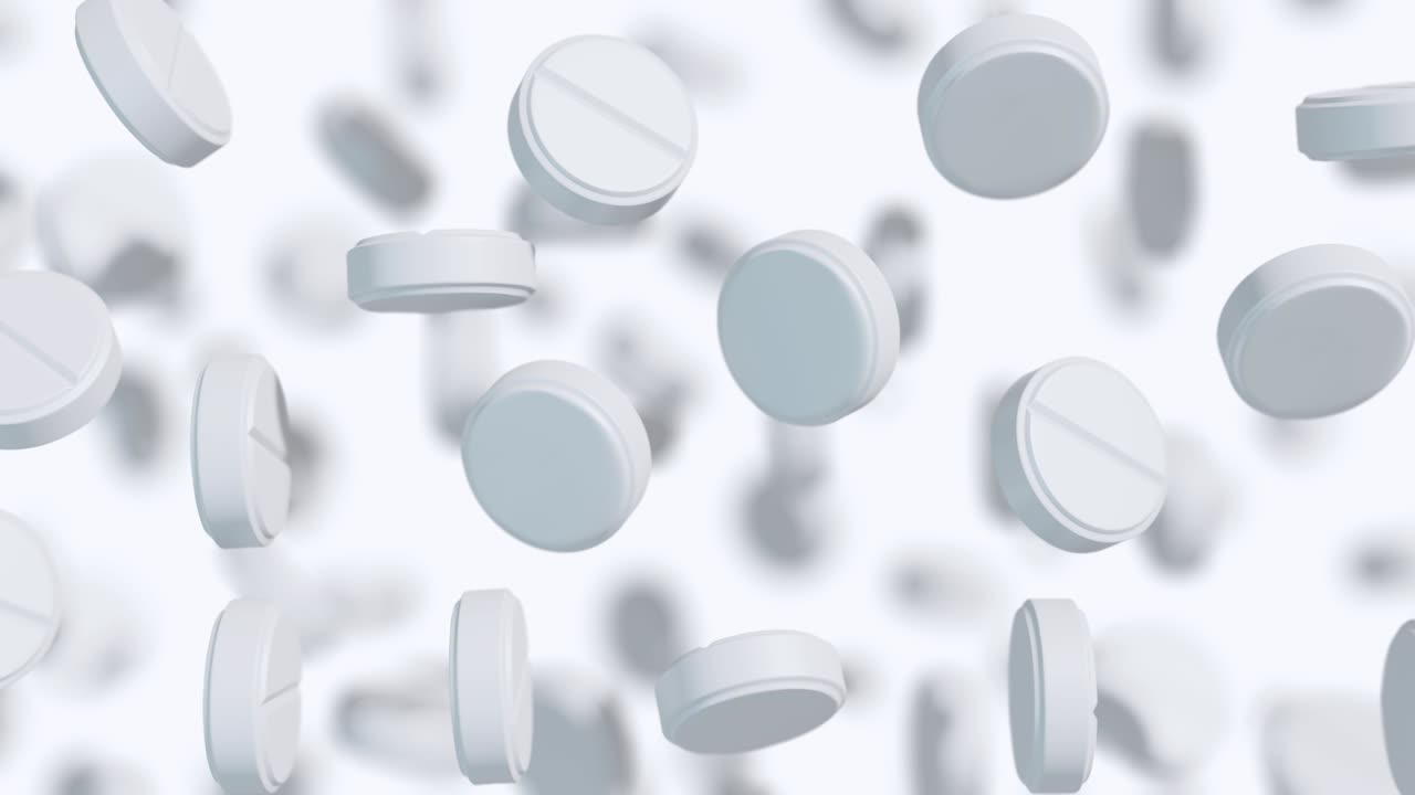 엄청난 수의 다양한 종류의 약이 없이 떨어집니다.