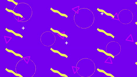 colores y figuras geométricas animación