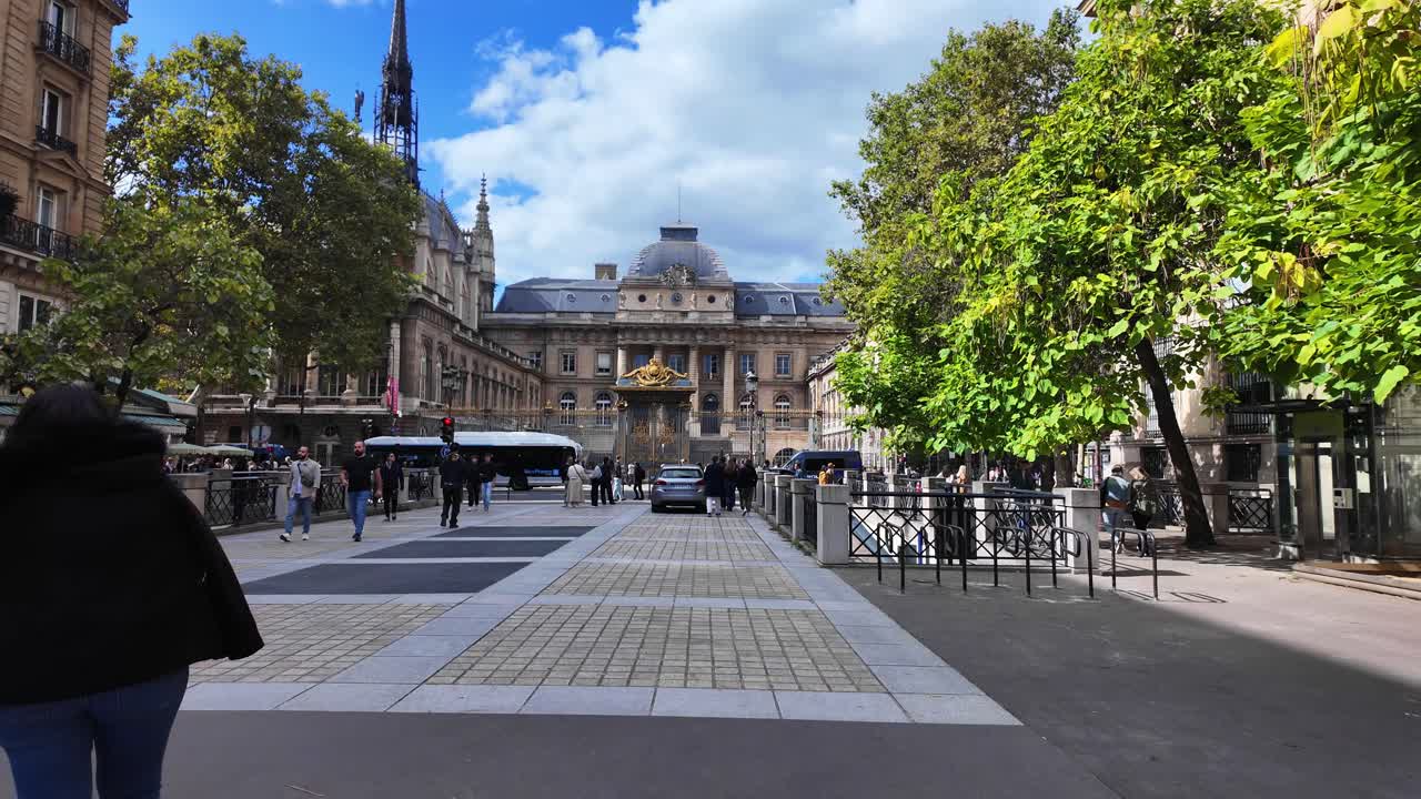 Paris France summer walk POV point of view Europe travel destination landmark