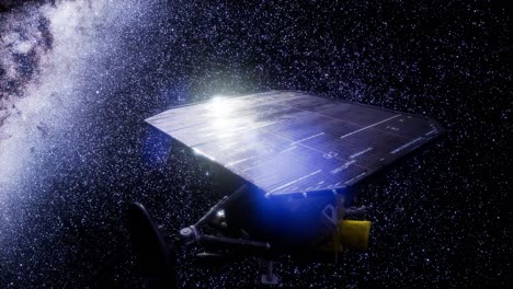 the space probe deep impact mission