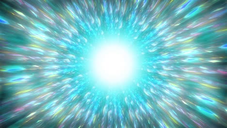turquesa brillantes piedras preciosas y gemas alrededor de la animación. hermoso lujo de fondo de bucle abstracto