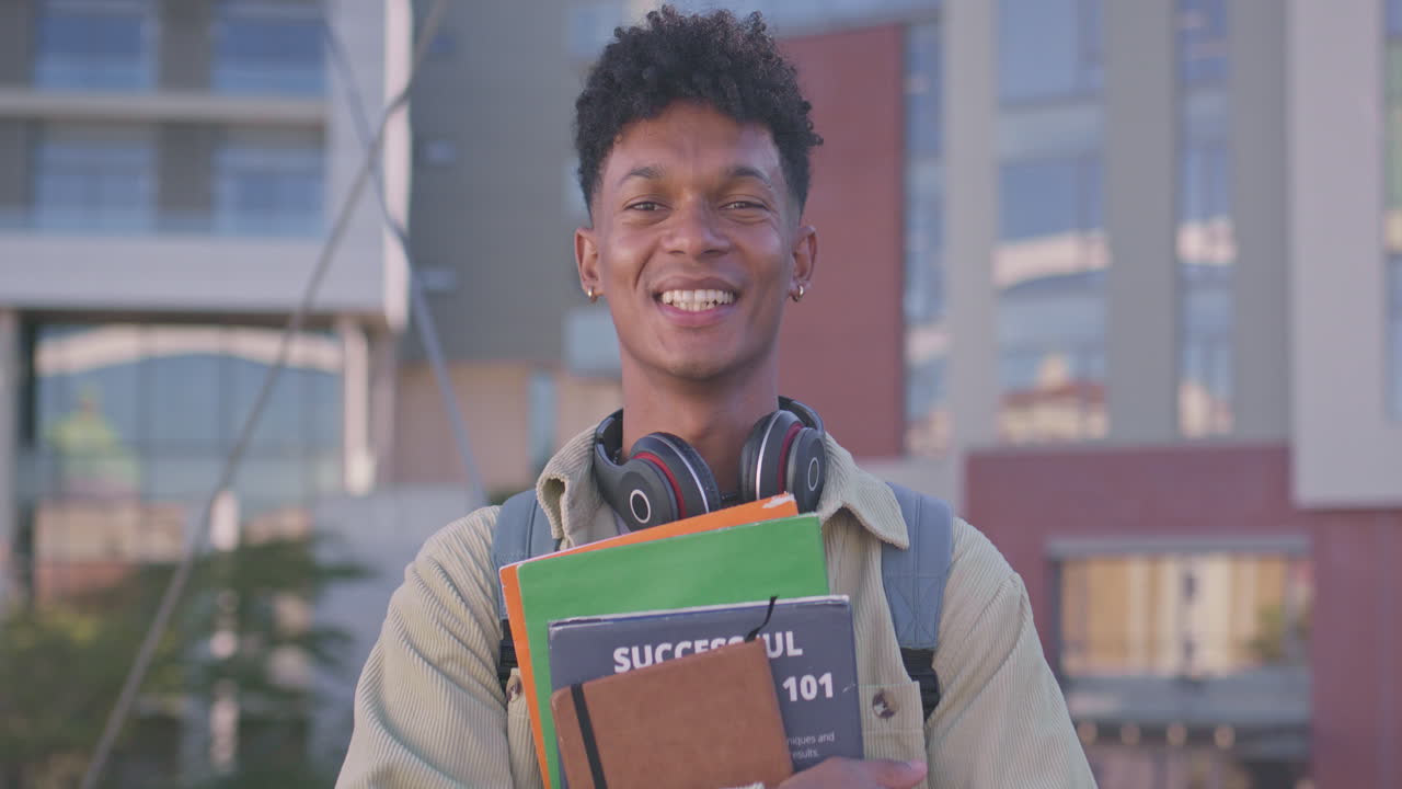 College Student on Campus