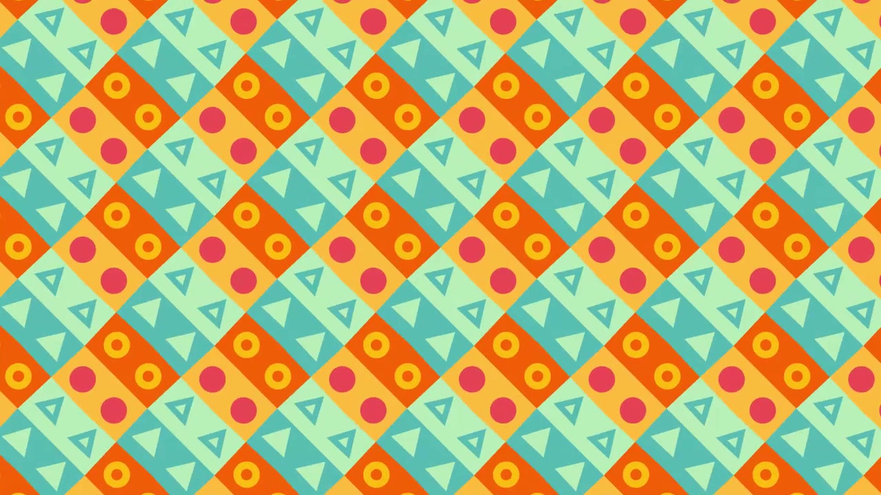 Levende geometriske former i en morphing-loop