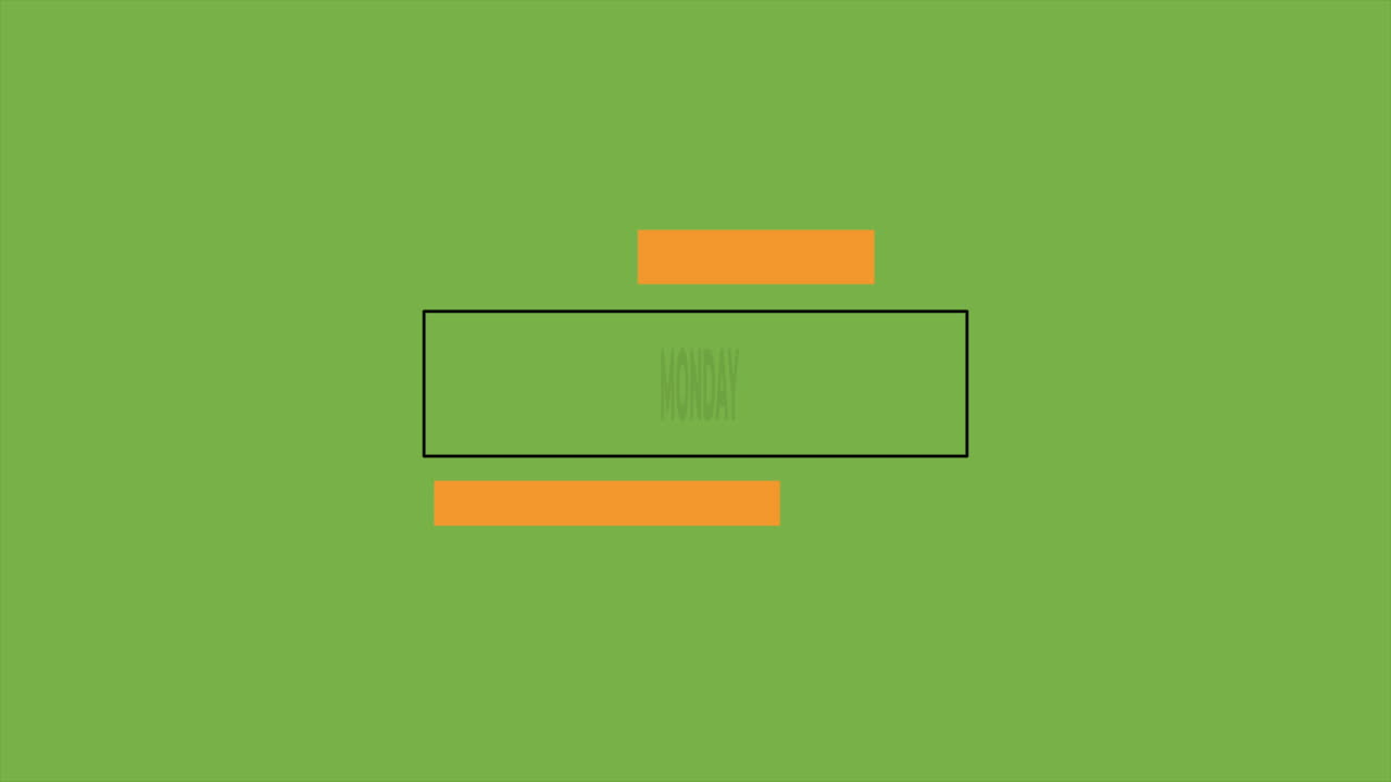 texto moderno de cyber monday en el marco en gradiente verde