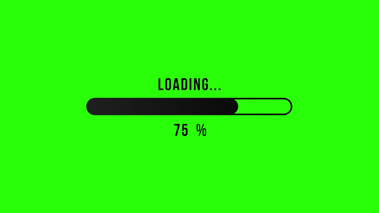 Loading Progress Bar Animation