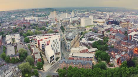 vista del campus de nottingham trent
