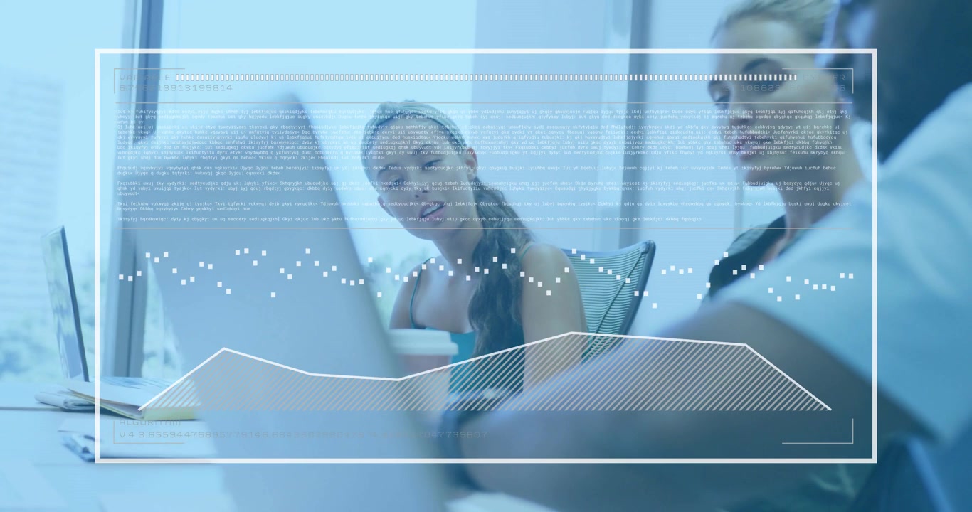 Diverse Business Team Collaborating on Project in Modern Office