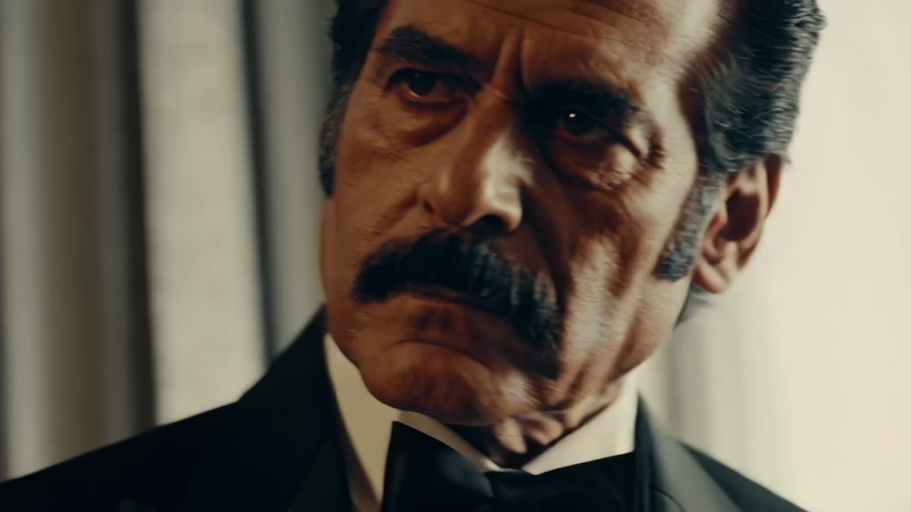 Formal Portrait of a Man in a Tuxedo